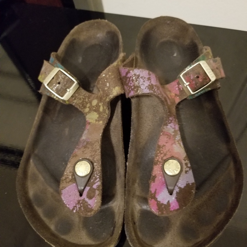 Birkenstock Paint Splatter Gizeh